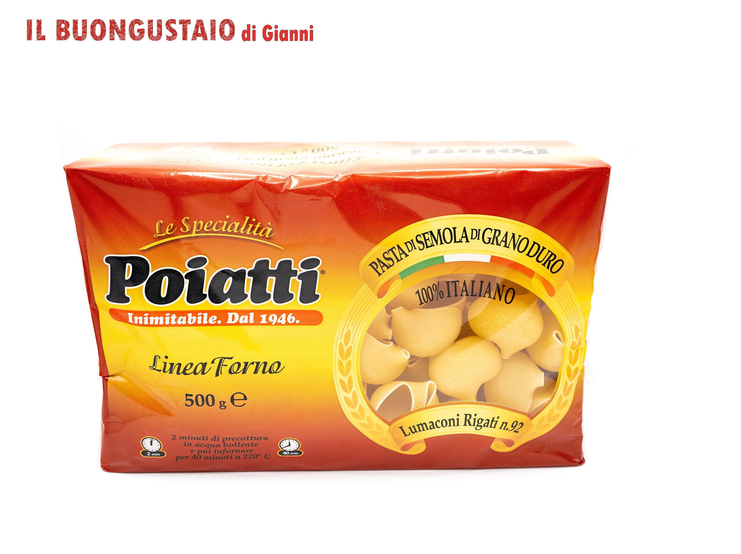 Lumaconi rigati