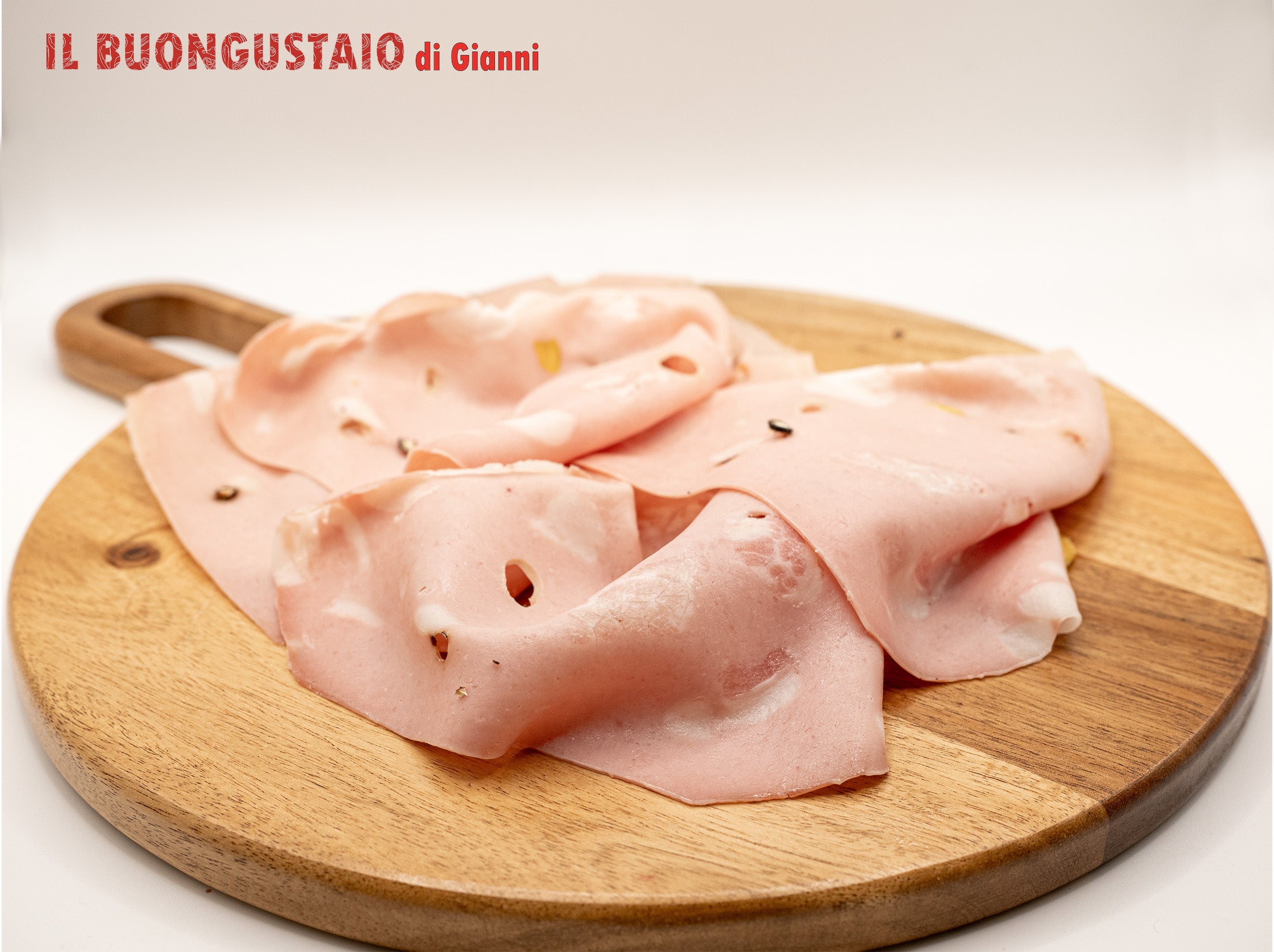 Mortadella con pistacchi