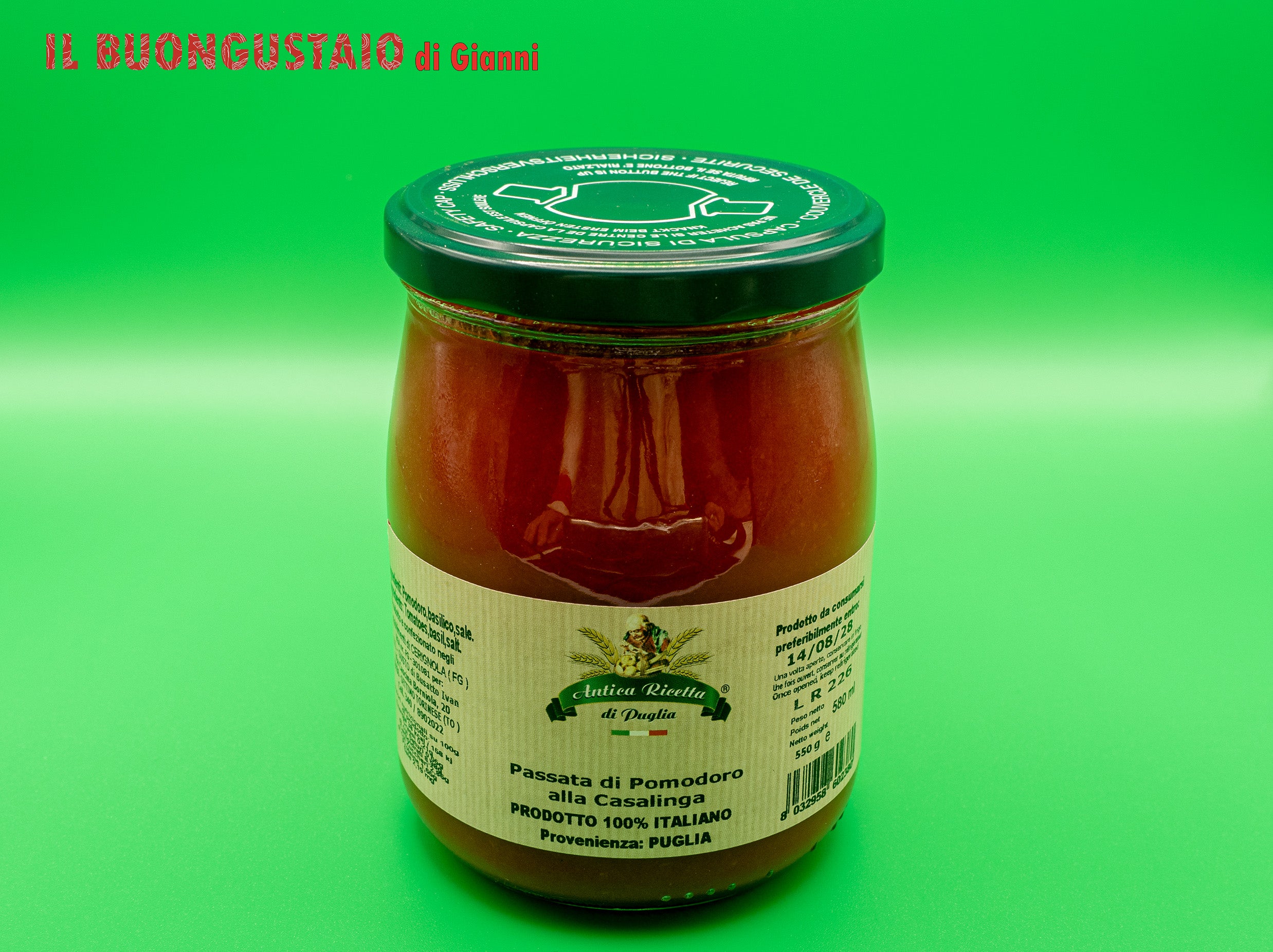 Passata di Pomodoro alla Casalinga