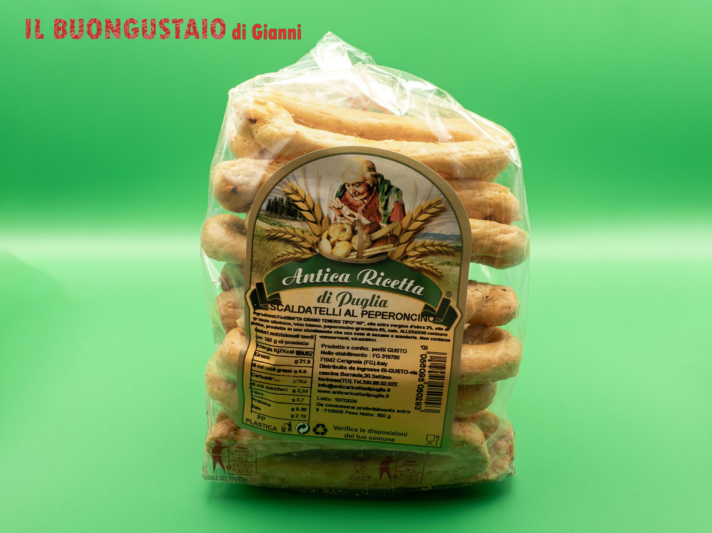 Scaldatelli al peperoncini