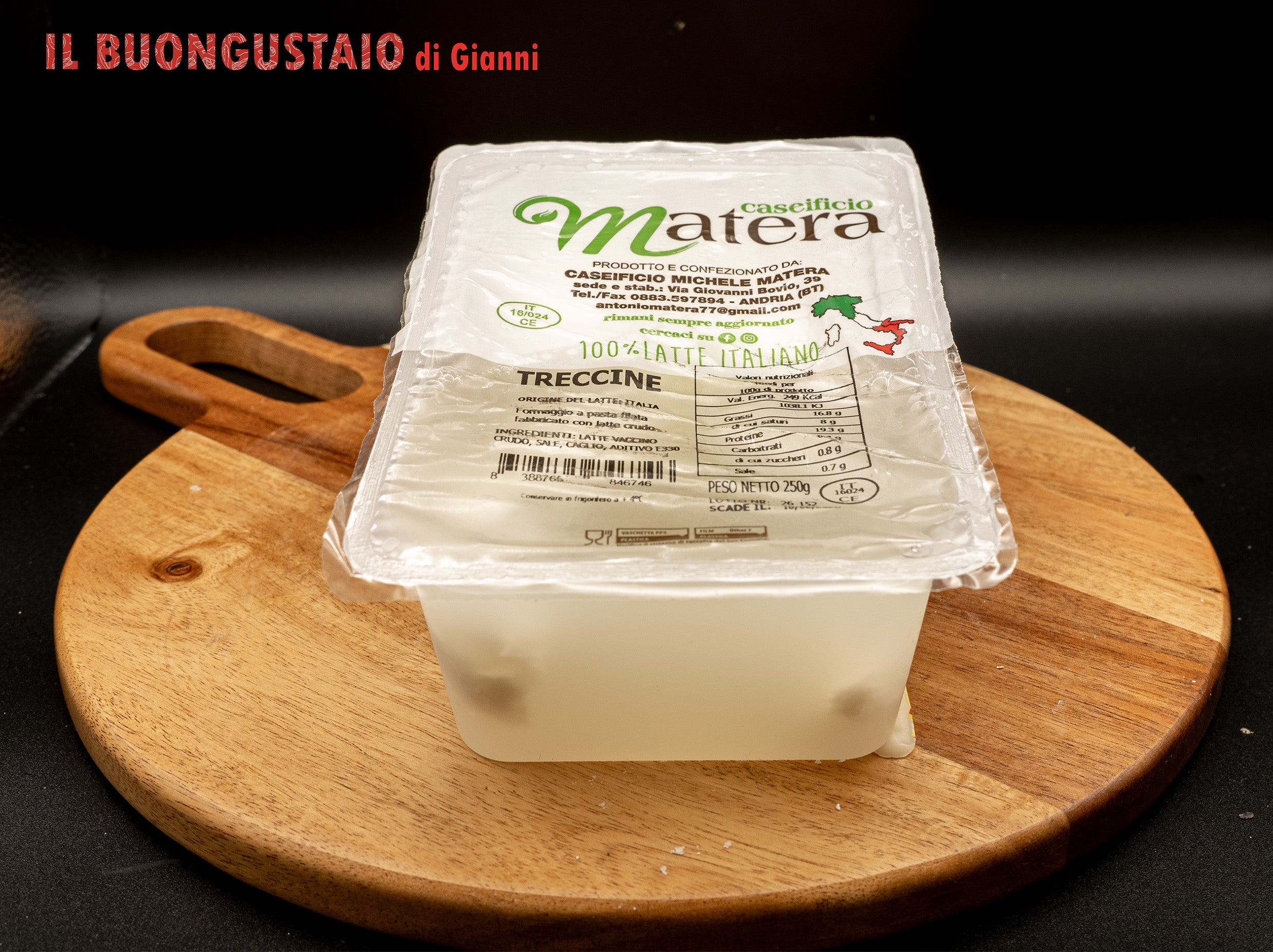 Treccine di Fior di Latte Caseificio Matera